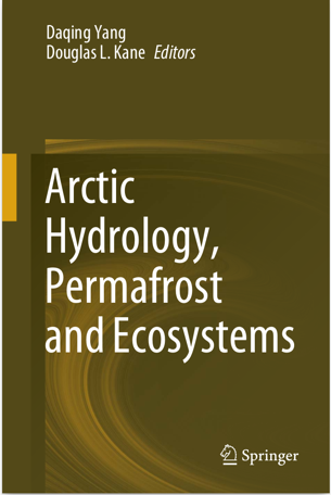 The cover of Arctic Hydrology, Permafrost and Ecosystems by Yang, D et al, 2021.